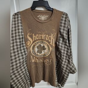 Shamrock Whiskey Flannel Rework
